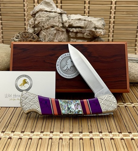 Buck 110 usa - horse, custom