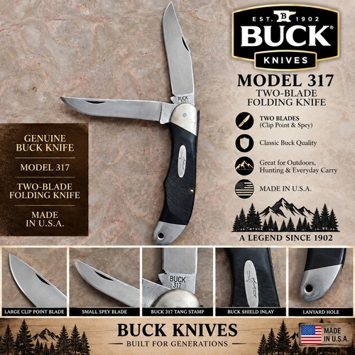 Vintage buck 317 trailblazer - vintage,